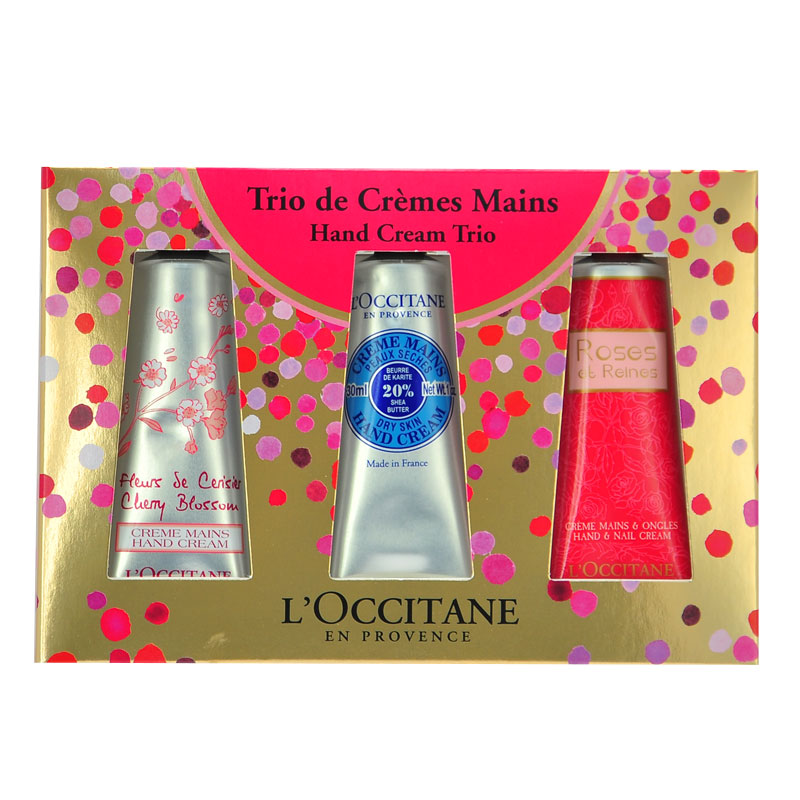 L'occitane/欧舒丹护手霜三重奏 (红色系列)