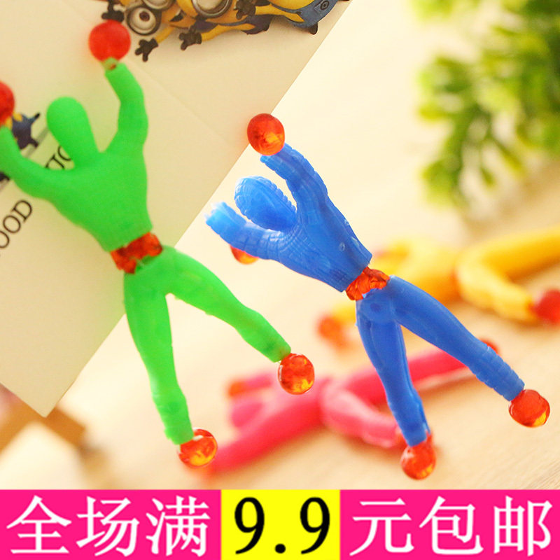 Climbing Wall Spider Man Emulation Toy Kid Birthday Gift Children Creative Evil Fuck Boy Little Toy Christmas Presents