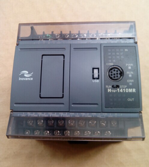 Huichuan PLC H1U-1410MR-XP relay output 14 in 10 out second-hand