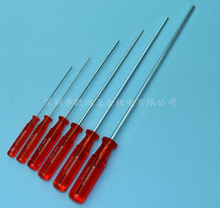 Imported Swiss PB tool 205L series 1 5 2 2 5 3 4 5 6MM extended inner hexagon screwdriver