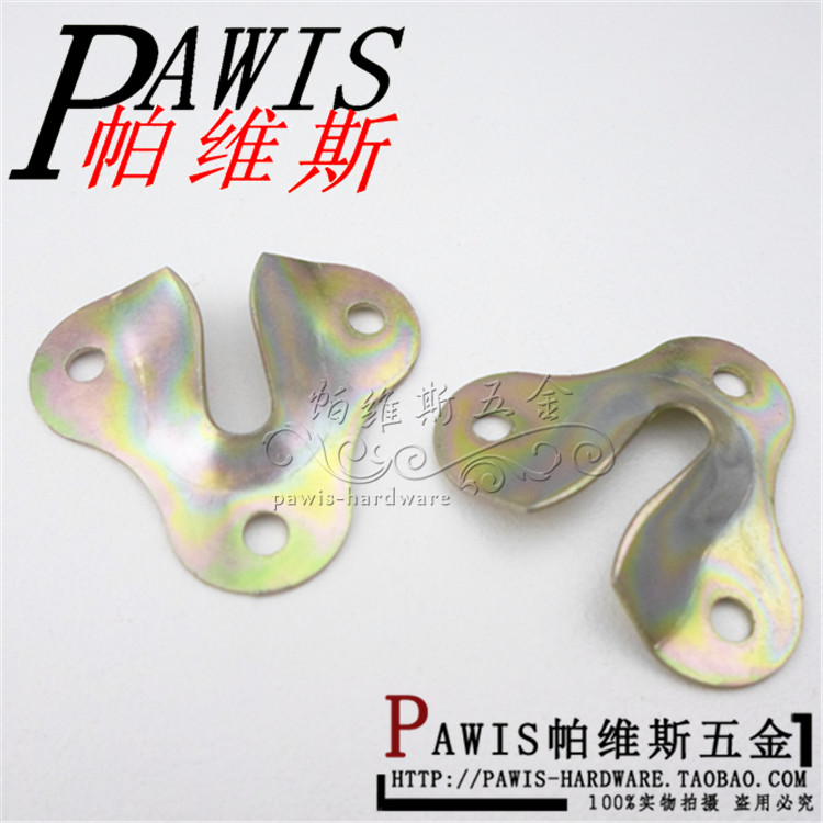 Furniture pendant accessories hardware photo frame mirror frame hanging piece convex gourd wall invisible flat hanging piece hook hanging code 3 holes