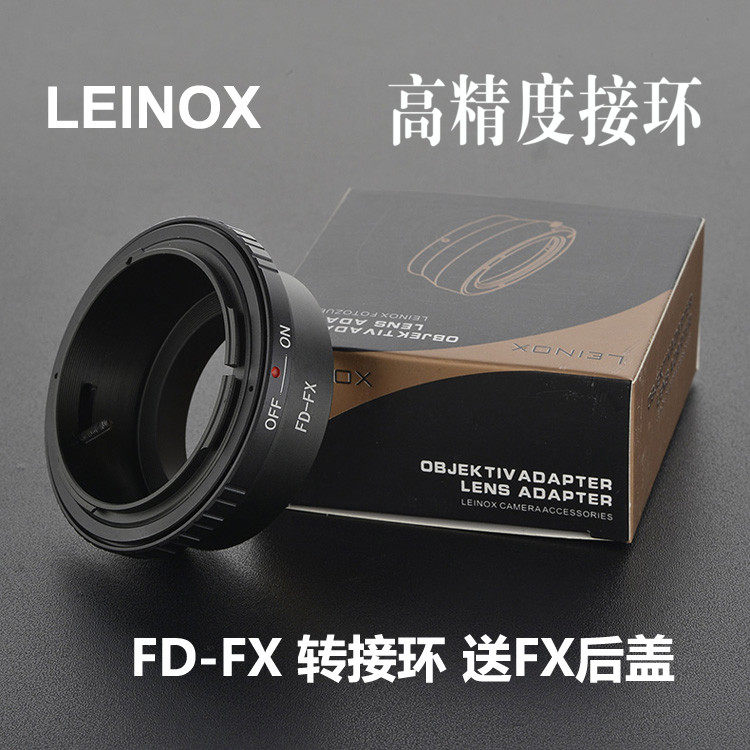 LEINOX FD-FX adapter ring for Canon FD lens to Fuji XT2 XPRO XF adapter ring