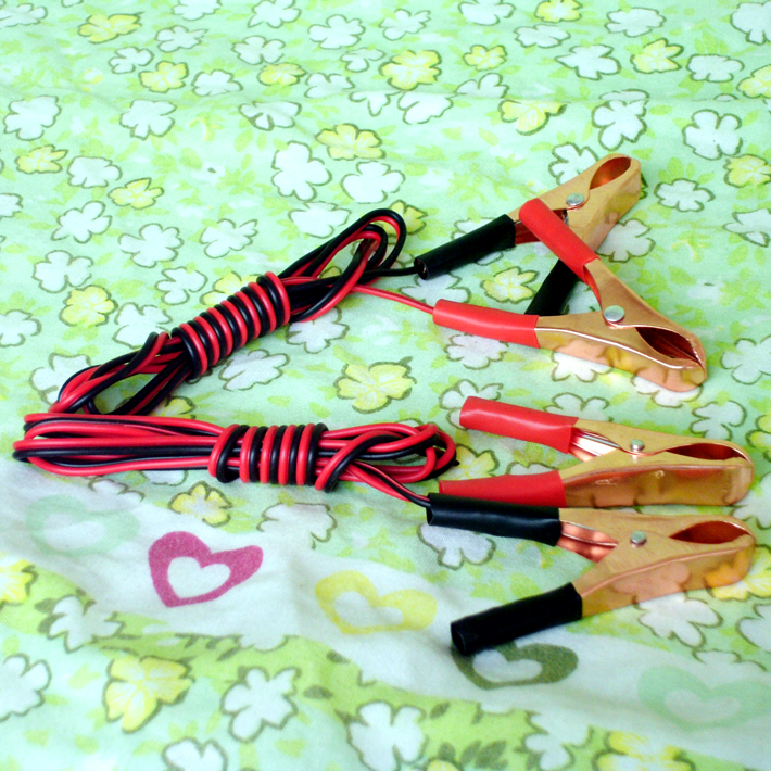 Battery large power clip length 7cm Battery sheath clip Inverter small electrical charger power clip