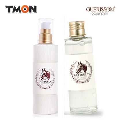Guerisson九朵云马油膏润肤套装 爽肤水+柔肤乳液 130ml