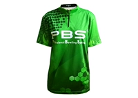 Quần áo thể thao bowling chuyên nghiệp PBS áo sơ mi bowling chơi quần áo màu xanh lá cây bộ thể thao puma