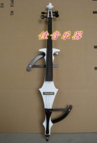 White solid wood sword-style electronic cello 4 4 electroacoustic cello upscale electronic solid wood cello