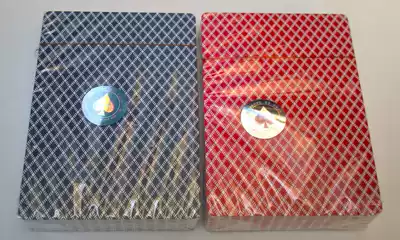 GEIPS Qipus 706 large character large corner code TEXAS HOLDEM poker TEXAS Plastic club PVC wide