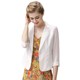 Chic small suit outer jacket female thin chiffon top 2024 new OL professional suit short suit jacket summer