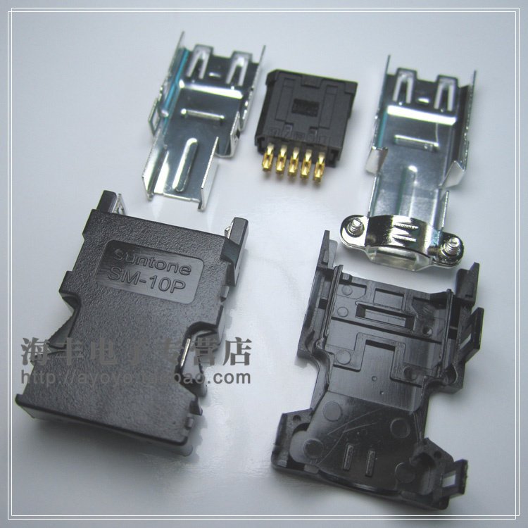 Original suntone SM-10P Mitsubishi Siemens V80 servo connector 3m 36310 connector 10 cores