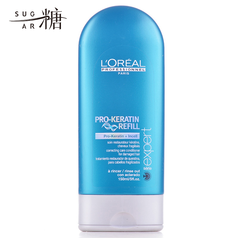 欧莱雅修护护发素 沙龙蛋白修护护发素150ml 干枯毛躁受损滋润