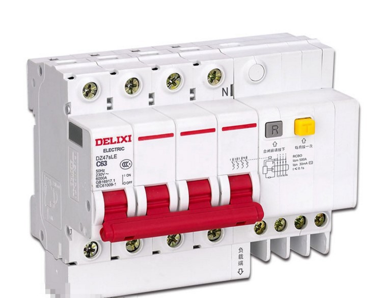 DeForce West Pilot Series DZ47SLE-32 miniature circuit breaker 4P leakage switch mini-breaker