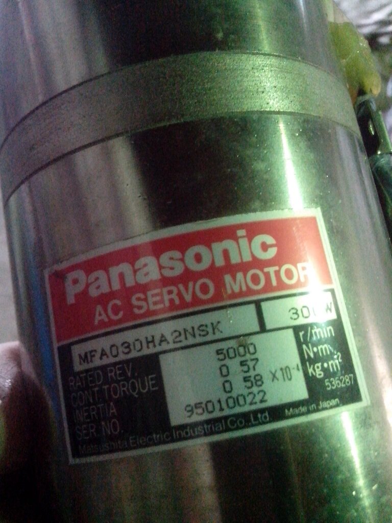 Panasonic MFA030HA2NSK AC Server motorAs are the 