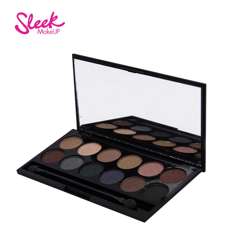 英国Sleek 12色矿物眼影盘578 Storm经典裸妆大地色眼影香港直邮