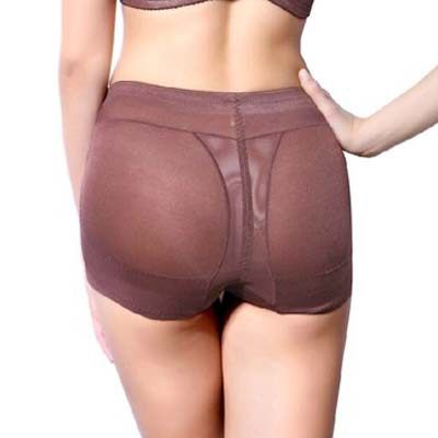 Counter clearance hot sale Dai Zhidi hip lift women's underwear high waist belly control seamless boxer briefs 16503