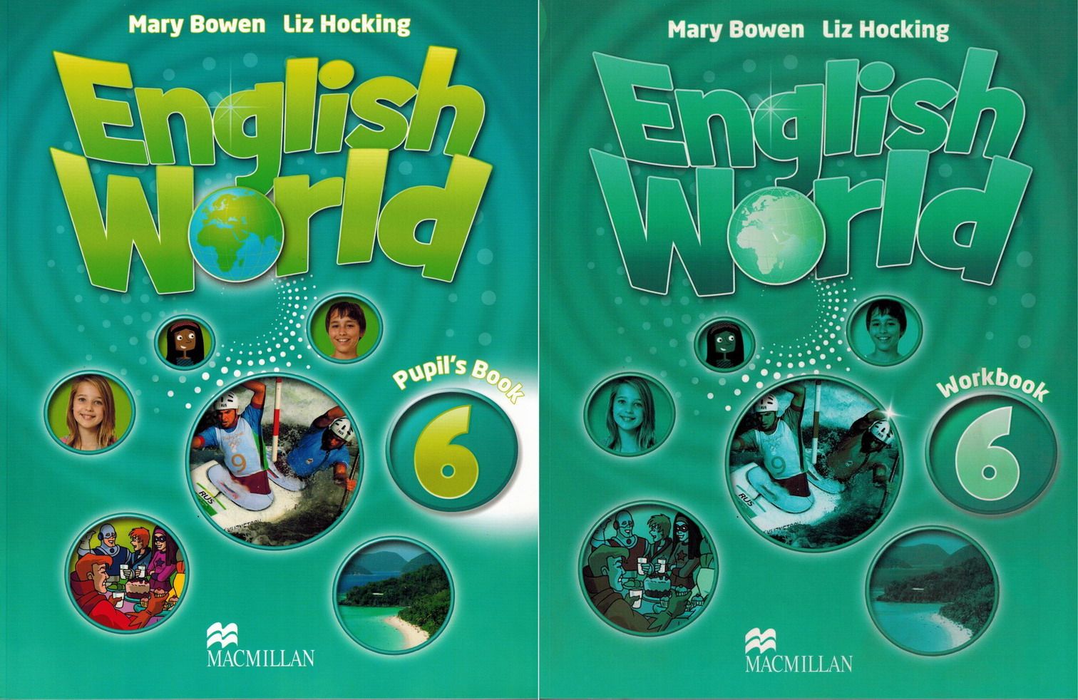 Children's English textbook English World 6 student book with CD-ROM and exercise book set
