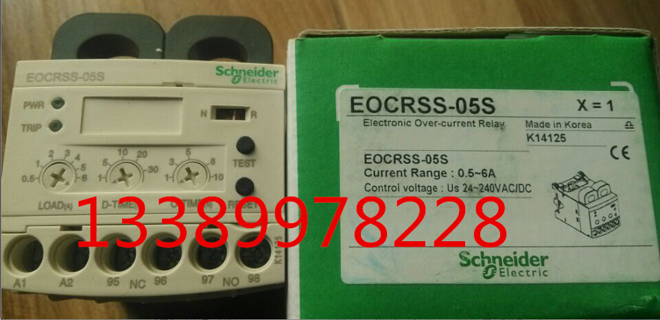 Original imported Schneider EOCR motor protector EOCRSS-05W EOCRSS-30W EOCRSS-60W