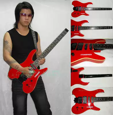 Special headless STEINBERGERs Steinberg red BH5 electric guitar AN10