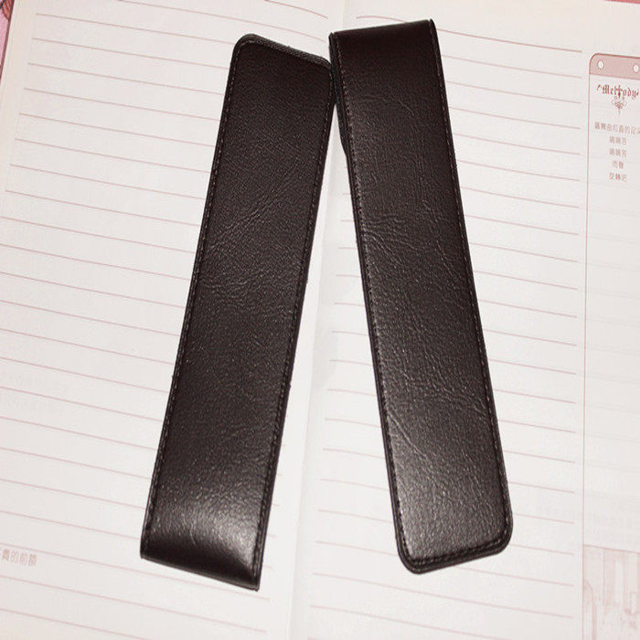 Portable old flower glasses case leather cover fold 360 degrees spin old flower glasses glasses cover glasses case leather glasses bag