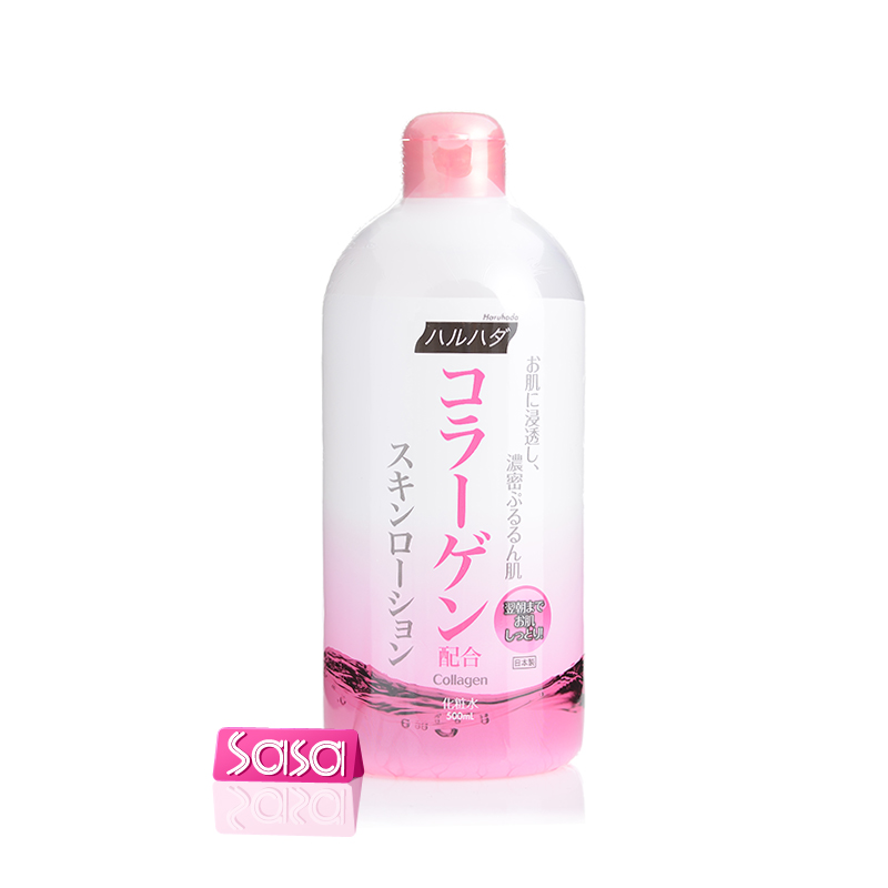 香港莎莎sasa 泉肌胶原弹性化妆水500ml