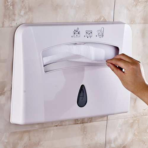 Anmon Toilet seat Cushion Paper box Disposable toilet seat Tissue holder Washers 1 2 Plastic toilet board paper box