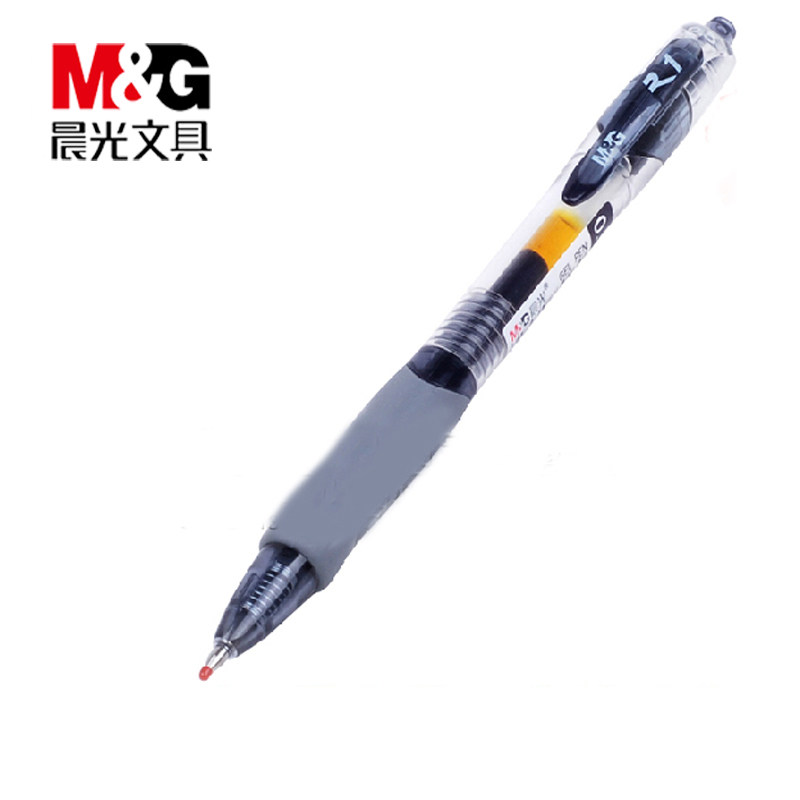 【天猫超市】晨光 GP-1008 中性笔签字笔 按动式  黑色0.5mm 单支
