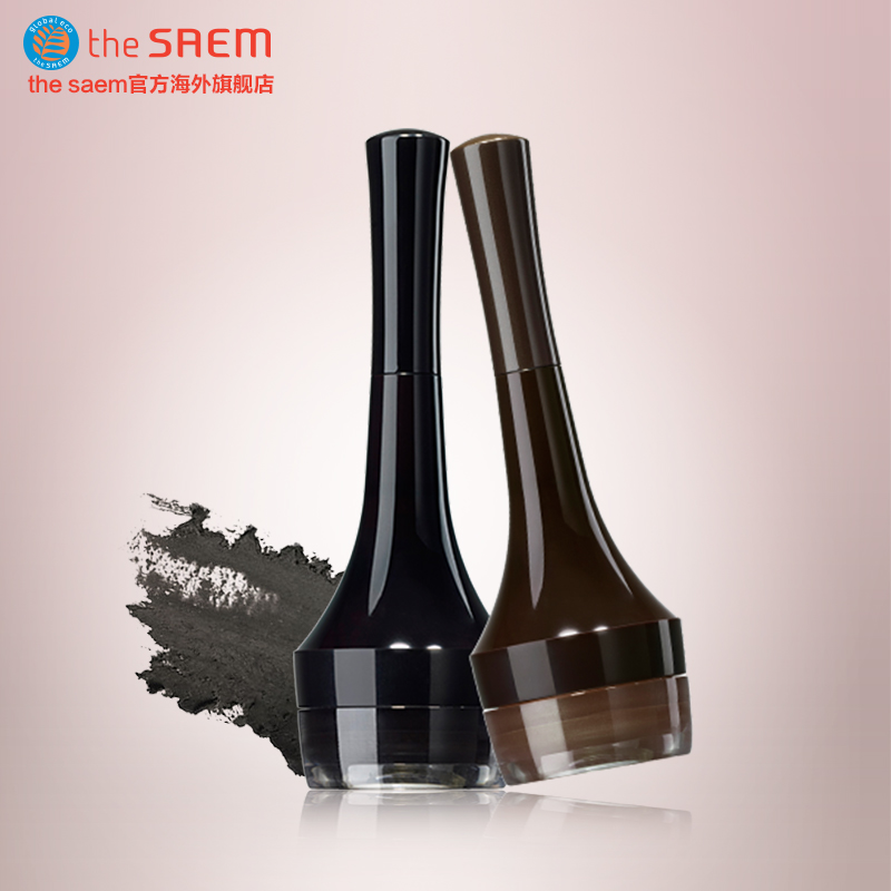 韩国the saem/得鲜生态灵魂防水防晕眼线膏持久不晕染眼线胶正品