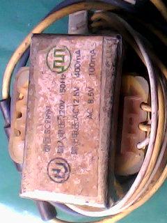 Digital accessories (original disassembly) transformer output AC 220V to 12 5V400mA8 5V100mA