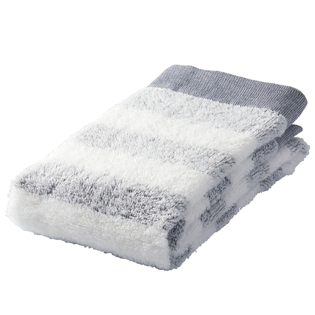 无印良品 MUJI 棉纱织起绒柔软面巾