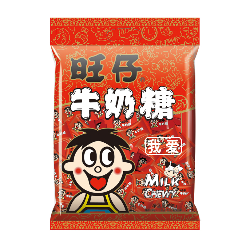 【天猫超市】旺旺 旺仔牛奶糖 500g 原味 糖果零食 满月婚庆回礼