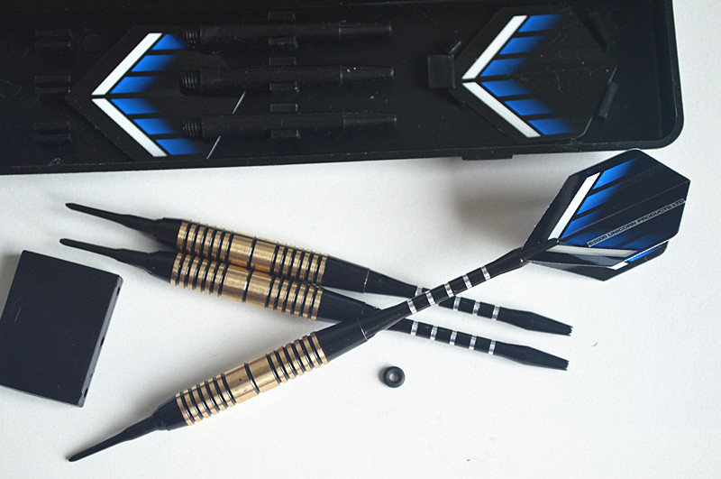 (2 boxes)18g set Professional game high-grade pure copper electronic soft darts Safety electronic darts