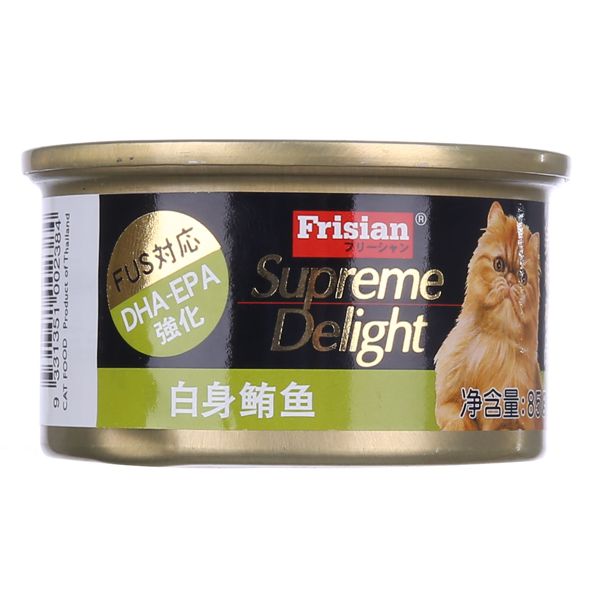 波奇网 宠物猫零食富力鲜猫罐头白身鲔鱼猫用鲜封包85g猫罐头湿粮