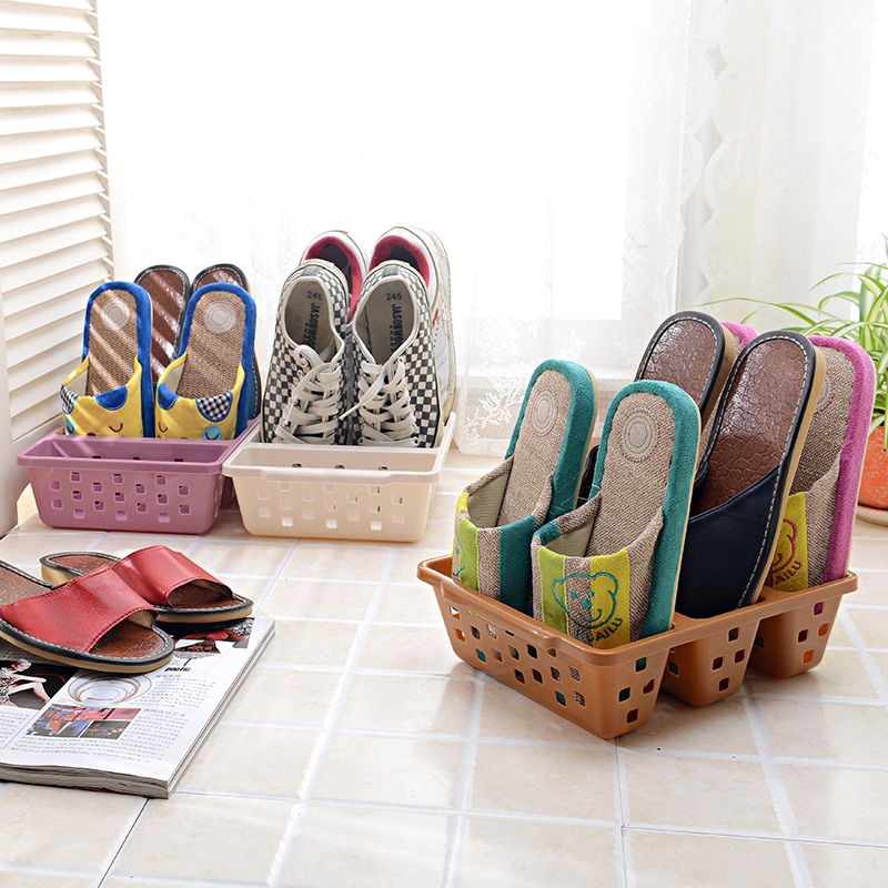 Day-style shoe rack creative shoe box trig finishing shoe rack Home Shoe Rack Saving Space Shoes storage