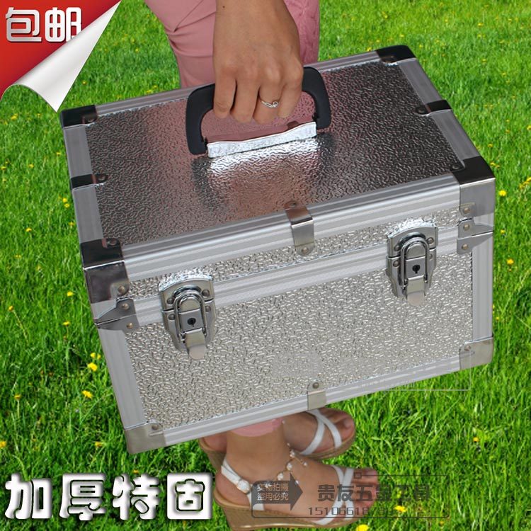 铝合金工具箱航空箱美术工具箱家用铝合金箱大工具箱工具盒收纳箱