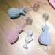 Ins phong cách Bắc Âu Trái tim cô gái Hàn Quốc Macaron màu hồng dứa máy tính để bàn trang trí tin nhắn ghi chú clip đặt ra đạo cụ