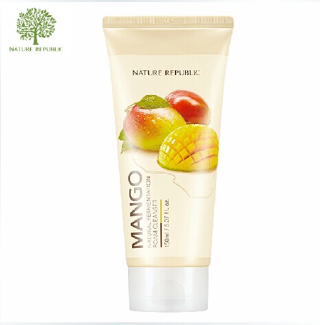 包邮Nature Republic自然乐园芒果去油控油深层清洁乳洗面奶150ml