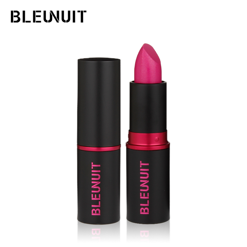 BLEUNUIT/深蓝彩妆黑魅璀璨丰盈唇膏正品口红豆沙正红滋润