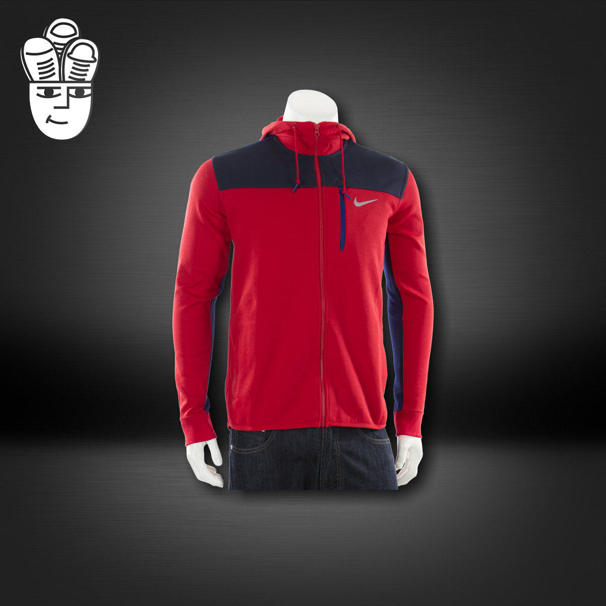 Nike Advance 15 Fleece Full-Zip Hoodie 耐克男子休闲卫衣