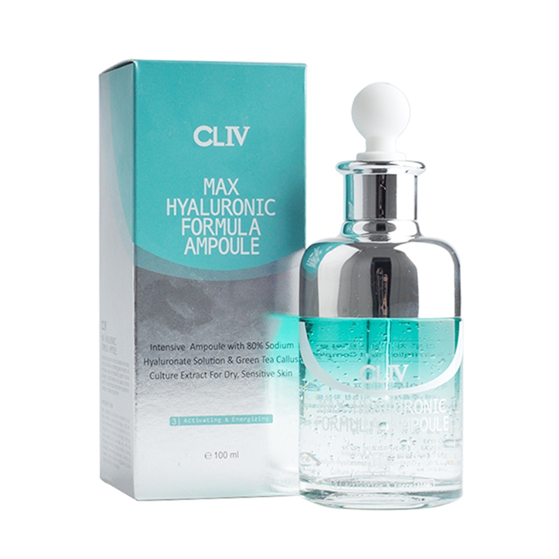 韩国 CLIV 绿胖子干细胞极致保湿透明质酸安瓶保湿精华100ml 包邮