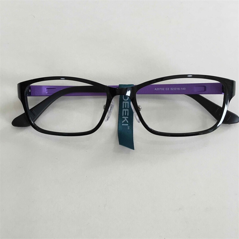 Deeki Imported from South Korea, High-End Plastic Steel Tungsten Titanium Ultra-Light Full-Frame Glasses Frame A20702C2