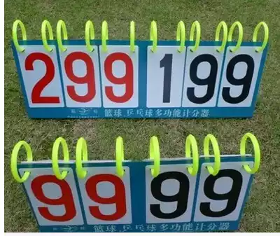 New Whale scoreboard 4 scoreboard 4 scoreboard flip card multi-function Rob scoreboard multi-function answer scoreboard