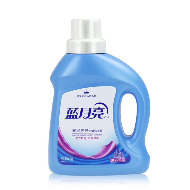 蓝月亮 深层洁净护理洗衣液(薰衣草) 500G/瓶 深层洁净 护衣 护色
