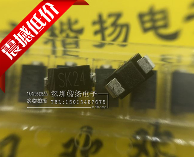 SS24 SS24 SK24 SR240 SR240 diode SMA DO-214AC 2A 40V