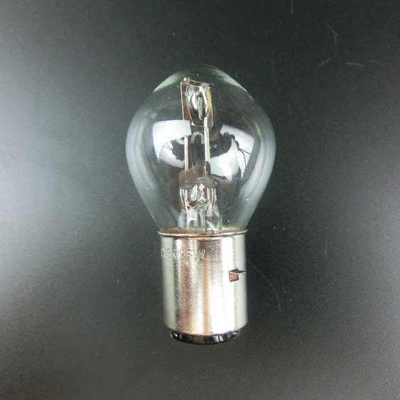 Locomotive headlight bulb super bright three-claw headlight 12V locomotive modified headlight double-claw locomotive light bulb