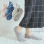 Tất mùa xuân và mùa thu vớ chống trượt dành cho người lớn vớ dày ấm áp cộng với giày nhung trong nhà yoga vớ thảm giáo dục sớm và vớ tất lưới