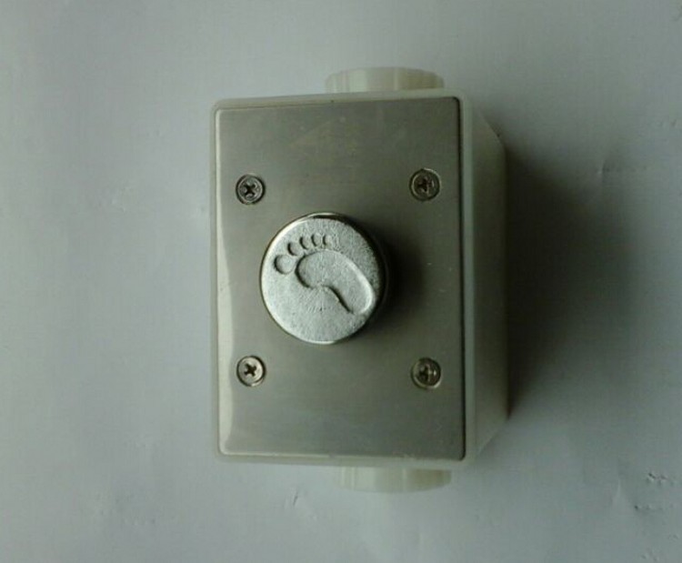 Concealed flush water valve pedalling copper valve core flushing valve hidden into wall type stool time-lapse 6004-PPR flushing valve