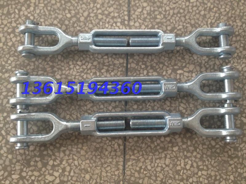 UU type Electroplated zinc American die forging flower Orchid screw 3 4*6 rigging Spiral buckle rope device Open flower Orchid