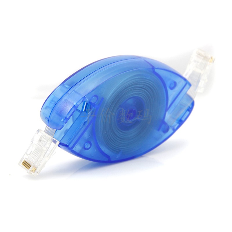 Portable Retractable RJ45 Ethernet LAN Network Cable For PC