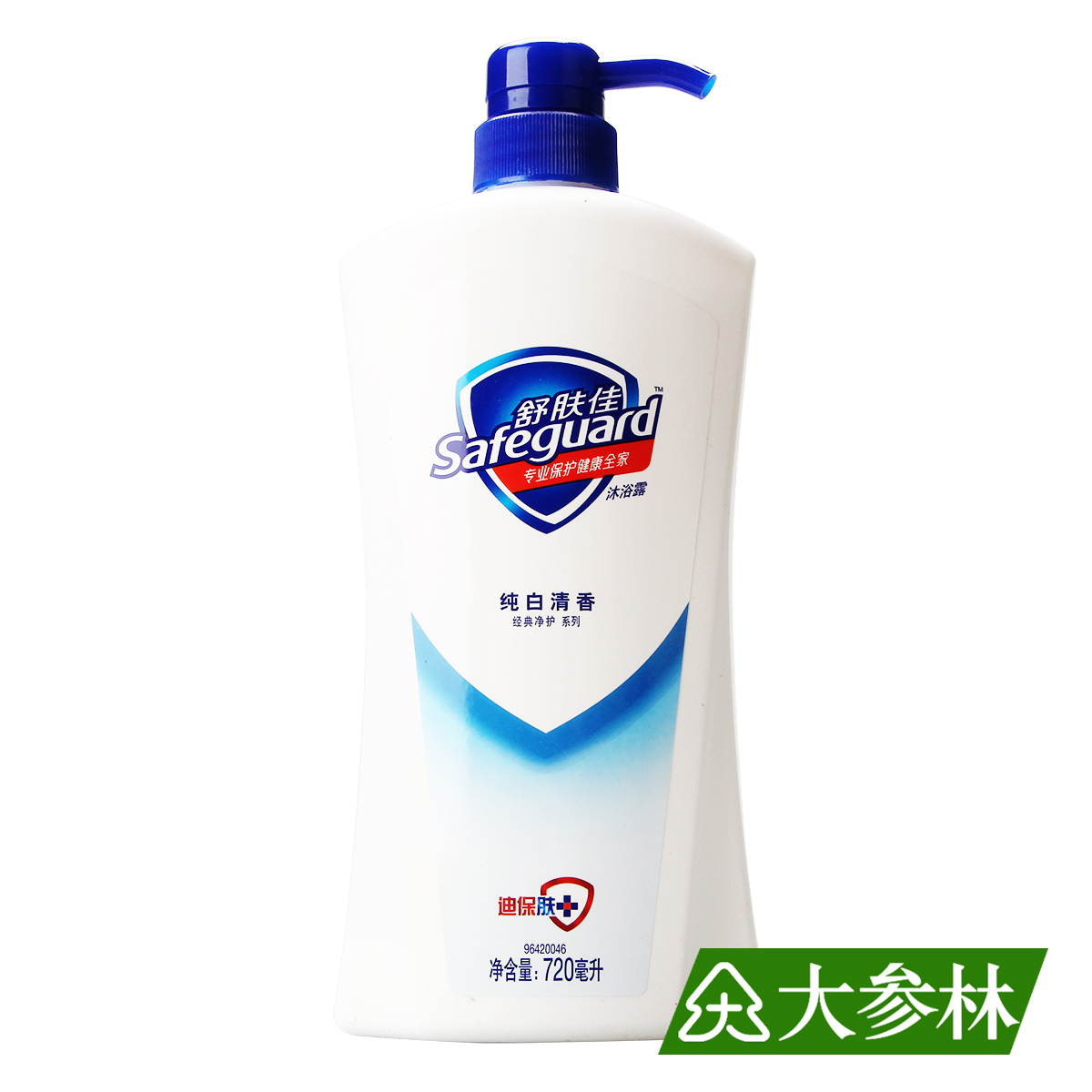 舒肤佳经典纯白清香沐浴露750ml 400ml