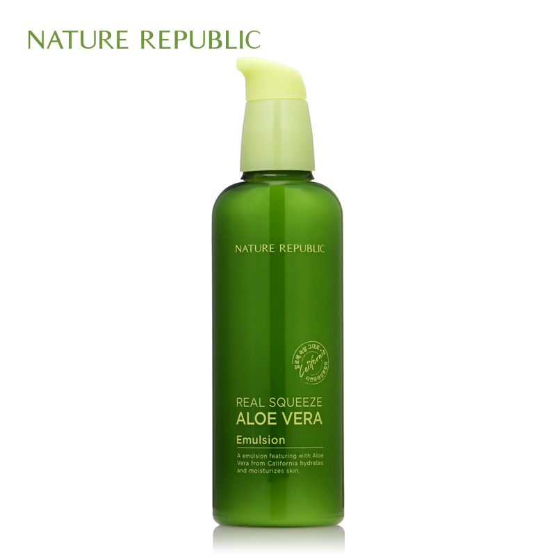 【新品上市】Nature Republic自然乐园补水保湿精粹芦荟乳液125ml