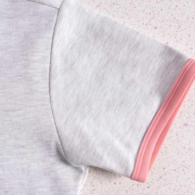 Pyjama mixte en Coton à manche courte - Ref 3005119 Image 5